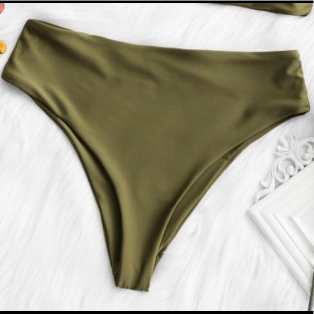 Zaful BRAND NEW High Waisted Bikini Bottom
